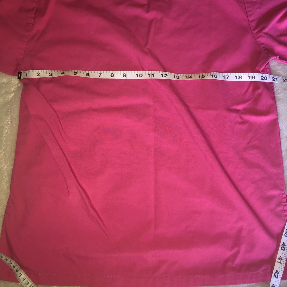 Pink Scrub Top - Picture 2 of 4